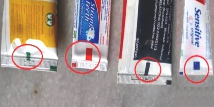 Diş macunu tüpündeki siyah, yeşil, mavi, kırmızı çizgiler ne anlama geliyor? Satın alırken mutlaka dikkat edin...