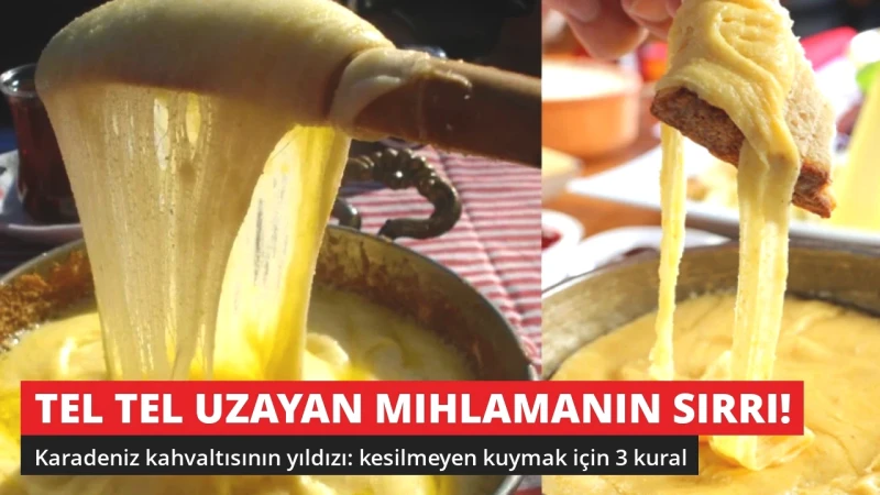 Tel Tel Uzayan Mıhlamanın Sırrı! Karadenizliler Bu 3 Kurala Uyuyor