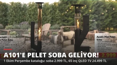A101'e Perşembe Pelet Soba Geliyor! Fiyatı 2.999 TL'den Başlıyor