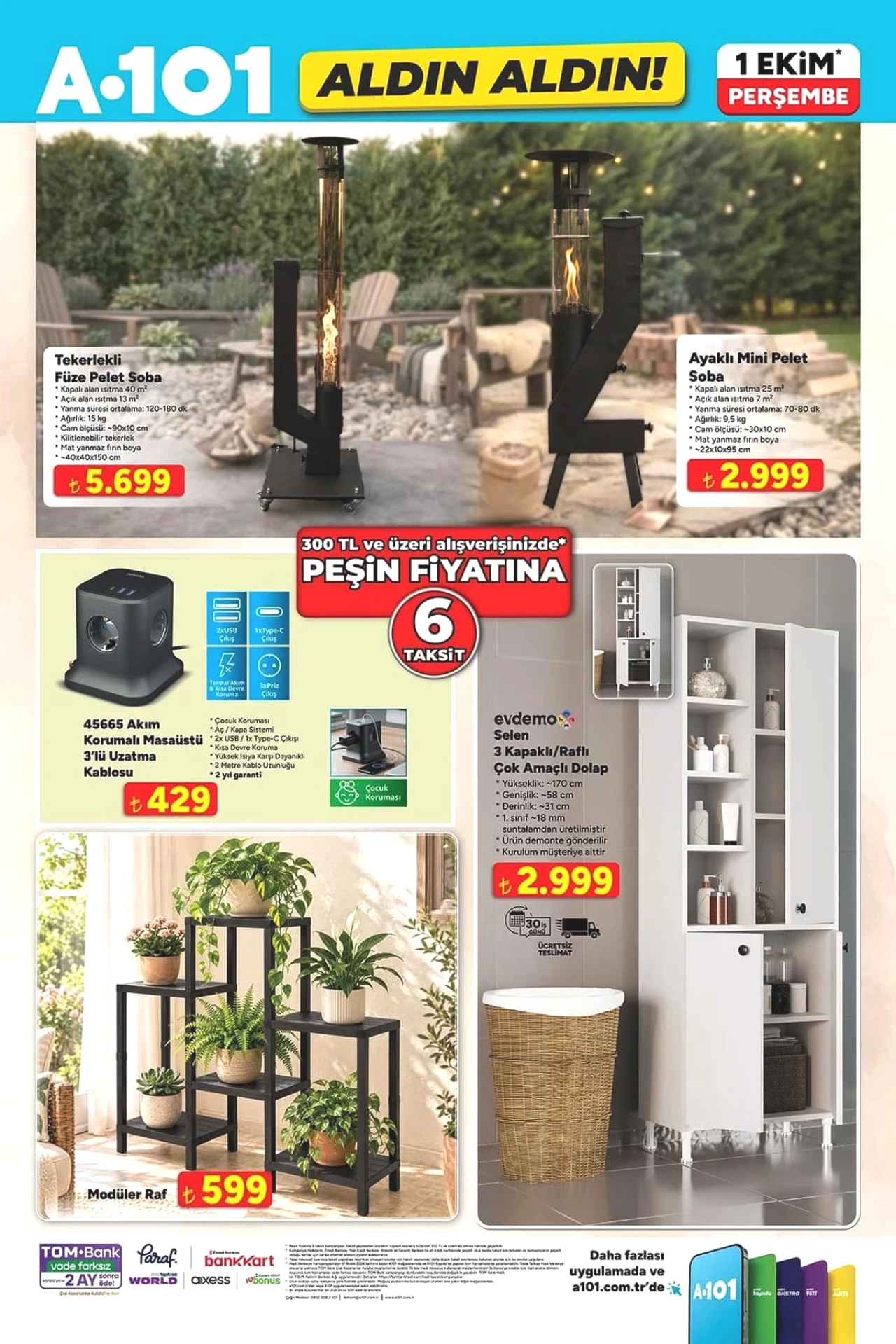 A101'e Perşembe Pelet Soba Geliyor! Fiyatı 2.999 TL'den Başlıyor