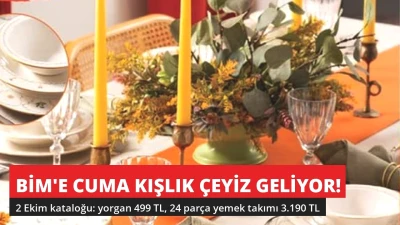 BİM'e Cuma Günü Kışlık Yorgan Geliyor! Fiyatı 499 TL'den Başlıyor