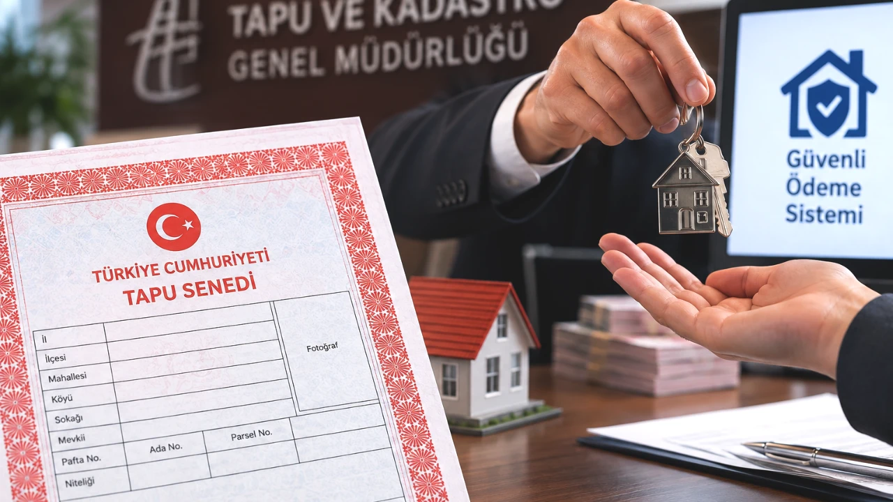 Tapuda Yeni Sistem 1 Aralık'a Ertelendi! Ev Satışında Para Elden Verilmeyecek