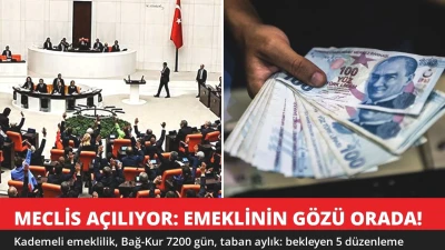 Meclis 1 Ekim'de Açılıyor! Emeklilerin Beklediği 5 Kritik Düzenleme