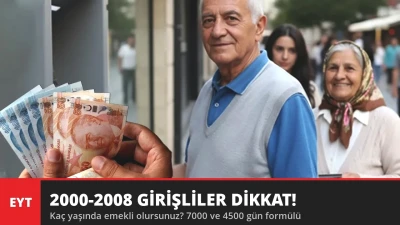 2000-2008 Girişliler Kaç Yaşında Emekli Olur? 4500 Gün Formülü