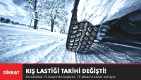 Kış Lastiği Tarihi Değişti! Zorunluluk 15 Kasım'da Başlıyor