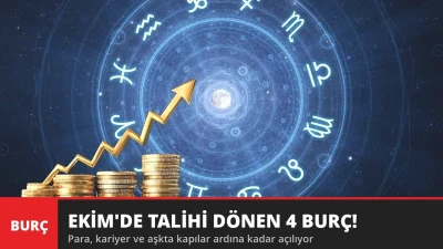 Ekim'de Talihi Dönen 4 Burç! Para ve Aşkta Kapılar Açılıyor