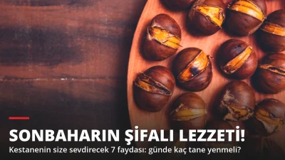Sonbaharın Şifalı Lezzeti! Kestanenin Size Sevdirecek 7 Faydası