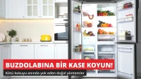 Buzdolabına Bir Kase Koyun! Kötü Kokuyu Anında Yok Ediyor