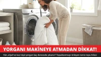 Yorganı Makineye Atmadan Dikkat! Kaç Derecede Yıkanmalı?