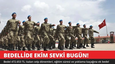 Bedellide Ekim Sevki Bugün! Ücret 472.653 TL, Ocakta Yine Artacak