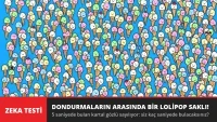 Dondurmaların Arasında Bir Lolipop Saklı! 5 Saniyede Bulan Dahi
