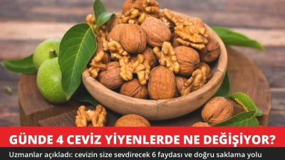 Günde 4 Ceviz Yiyenlerde Ne Değişiyor? Uzmanlar Açıkladı