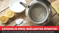Çaydanlık Kireç Bağladıysa Atmayın! İlk Günkü Gibi Yapan Yöntem