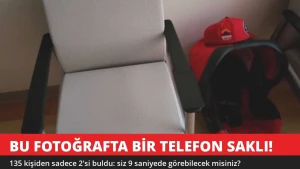 Bu Fotoğrafta Bir Telefon Saklı! 135 Kişiden Sadece 2'si Buldu