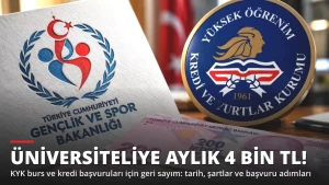 Üniversiteliye Aylık 4 Bin TL! KYK Burs Başvurusu İçin Geri Sayım