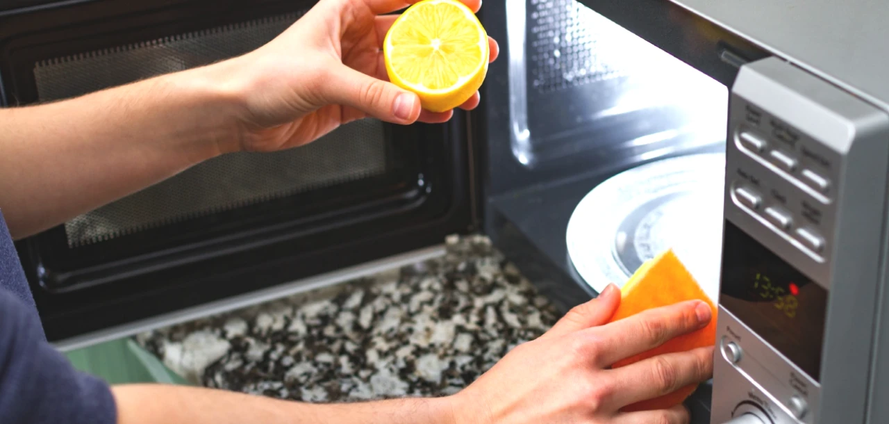 Mikrodalgaya 1 Kase Limonlu Su Koyun! Kirler Ovmadan Çıkıyor