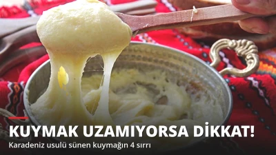 Kuymak Uzamıyorsa Dikkat! Karadeniz Usulü Sünen Kuymağın 4 Sırrı