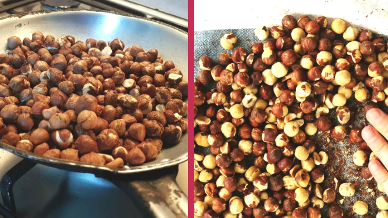 Fındığı Evde Böyle Kavurun! Kabuğu Bezle 1 Dakikada Soyuluyor