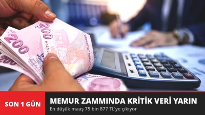 Memur Zammında Kritik Veri Yarın! En Düşük Maaş 75 Bin 877 TL'ye Çıkıyor