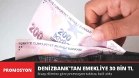 DenizBank'tan Emekliye 30 Bin TL Promosyon! Maaş Dilimine Göre Tablo