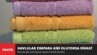 Havlular Zımpara Gibi Oluyorsa Dikkat! Pamuk Gibi Yapan 6 Yöntem
