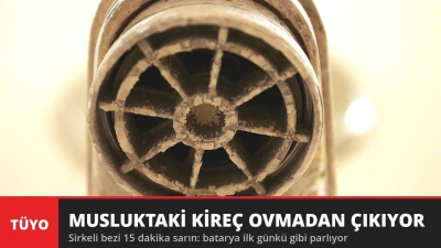 Musluktaki Kireç Lekesi Ovmadan Çıkıyor! Sirkeli Bezi 15 Dakika Sarın